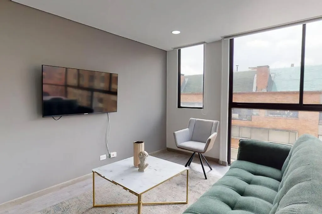 Unicentro North Retreat 2 Rooms Bogota Apartment